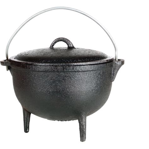 Cajun Classic 1 Quart Seasoned Cast Iron Camp Pot With Legs Gl1045ss Bbqguys