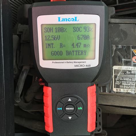 LANCOL Digital Car Truch Battery Conductance tester Analyzer MICRO 468 ...