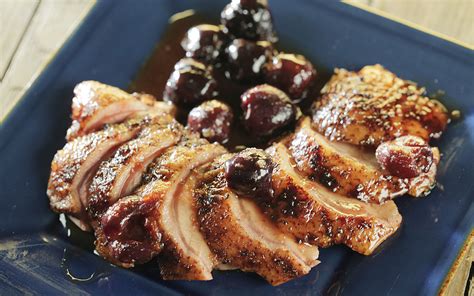 Cherry Smoked Duck With Chipotle Cherry Barbecue Sauce Recipe