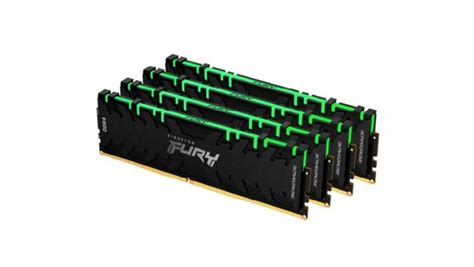 Kingston technology fury renegade rgb module de mémoire 64 go 4 x 16 g