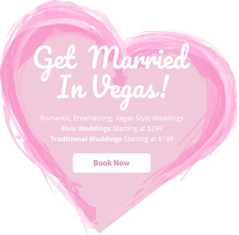 Get Married Vegas Heart | The Little Vegas Chapel