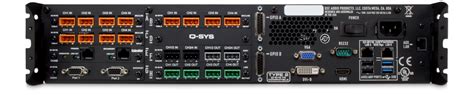 QSC Q SYS Core 510i Digital Audio Processor American Amplifier And TV