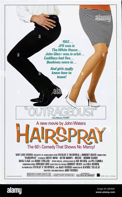 Movie Poster Hairspray 1988 Stock Photo Alamy