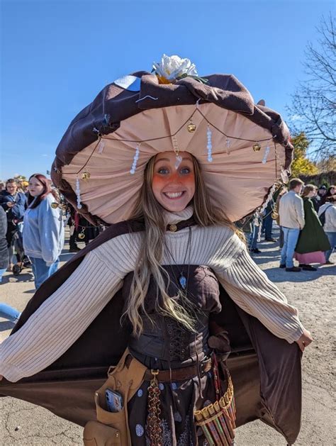 Mushie Hat Renaissance Fair Costume Mushroom Outfit Renaissance