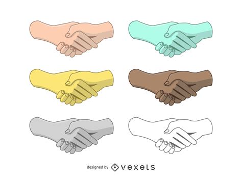 Handshake Vector Set Vector Download