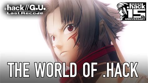 Hackgu Last Recode Ps4pc The World Of Hack English Trailer