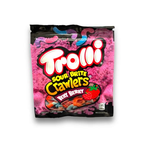 Trolli Sour Crawlers Very Berry 600mg Gummies