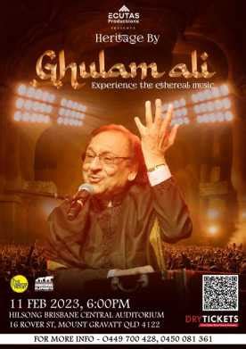 Ghulam Ali - Ustad Ghulam Ali is a Pakistani ghazal singer of the ...