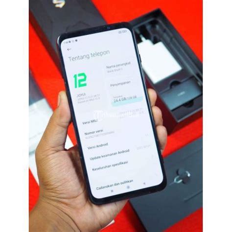Hp Xiaomi Blackshark G Ram Gb Second Fullset Mulus Normal Di