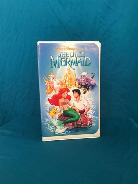 The Little Mermaid Banned Cover Vhs Disney Black Diamond Etsy