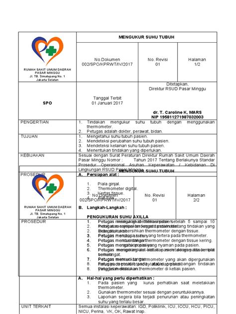 Mengukur Suhu Tubuh | PDF