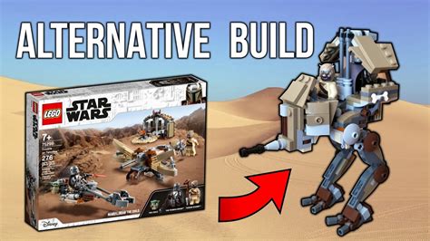 Alternative Build Tutorial Trouble On Tatooine Lego Mandalorian Set