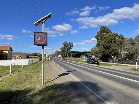 Electronic Variable Speed Signs — Total Property Developments