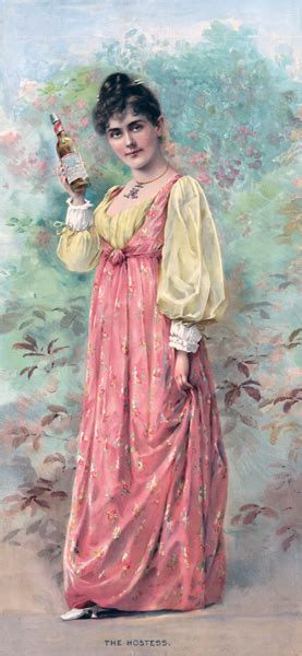 Hostess From Anheuser Busch Advertisement Ca 1892 Immigrant