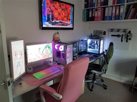 His And Hers Battlestation Wife Liked My Pc So Much She Asked If She