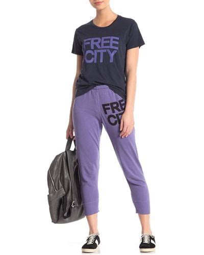 Purple FREE CITY Clothing for Women | Lyst