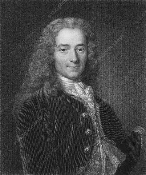 Voltaire, French Enlightenment Author - Stock Image - C044/8341 ...