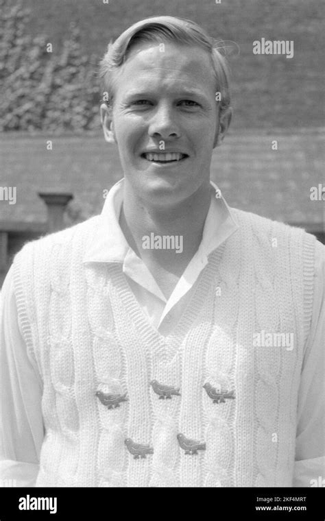 South African born cricketer Tony Greig, Sussex Stock Photo - Alamy