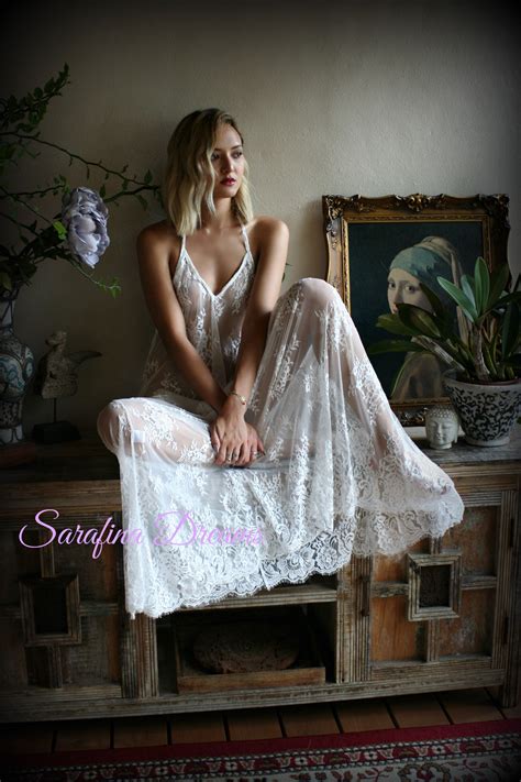 Bridal Lace Backless Nightgown Wedding Lingerie Bridal Etsy Uk