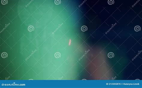 Transforming Bokeh Cyberpunk Elegant Iridescent Background In Green And