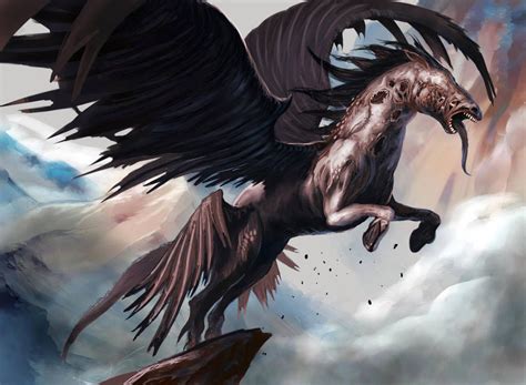 Twisted Pegasus Painted Wip By Davesrightmind On Deviantart Pegasus