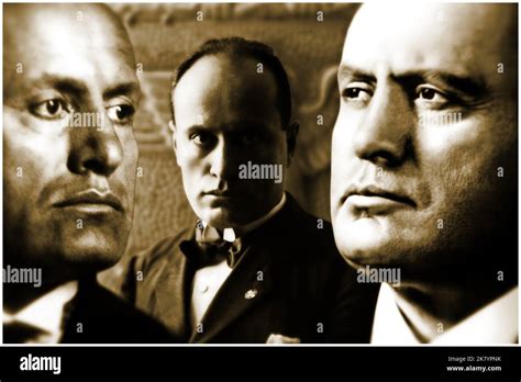 Benito Mussolini Was The Italian Dictator Who In The Last Century