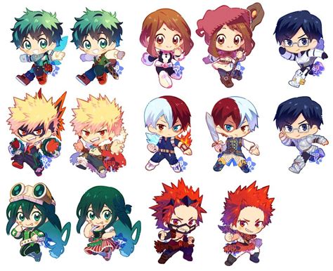 My Hero Academia Villains Chibi