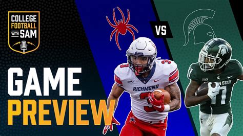 Michigan State Vs Richmond Preview Prediction College Football 2023