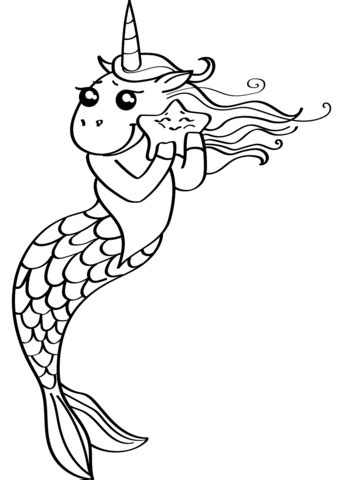 Mermaid Unicorn Coloring Pages Adults Coloring Pages The Best Porn