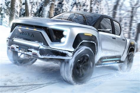 Hydrogen Fuel Cell Truck Nikola Badger Joins Electric Pickup Battle