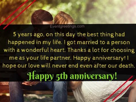 15 Best Happy 5 Year Anniversary Quotes With Images