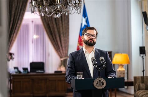 Presidente De La Rep Blica Gabriel Boric Font Se Refiere Al Resultado