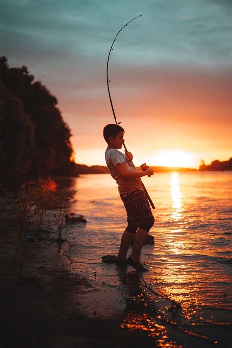 Fishing Sunset Wallpapers Top Free Fishing Sunset Backgrounds