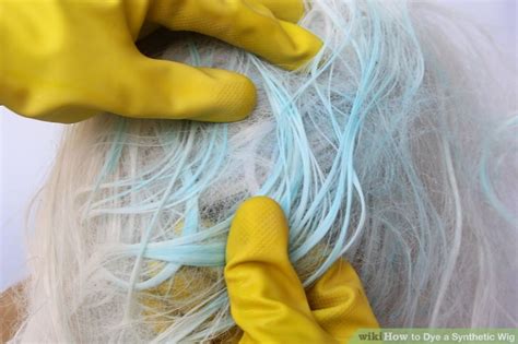 How To Dye A Synthetic Wig Steps With Pictures Wikihow