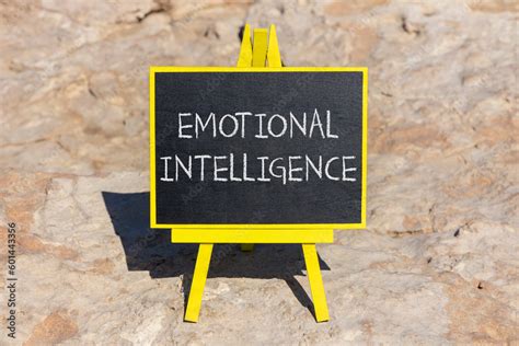 EI Emotional Intelligence Symbol Concept Words EI Emotional