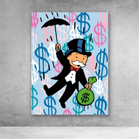 monopoly man wall art - Strong Suit Diary Photography