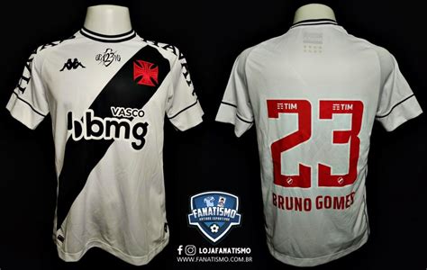 Camisa Do Vasco Oficial Ii Kappa Bruno Gomes Usada Em Jogo P