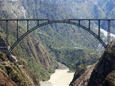 Jandk Worlds Eighth Wonder Chenab Rail Bridge To Have Train Services