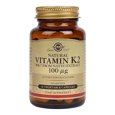 Solgar Vitamin K G Vegi Capsules Holland Barrett