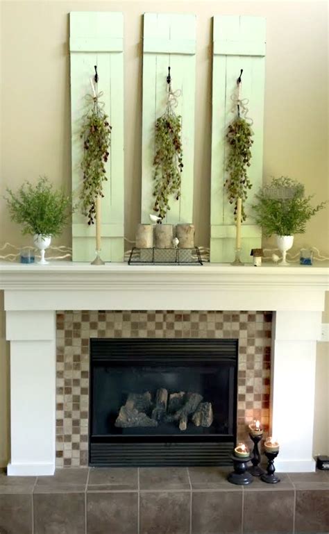 60 Awesome Summer Mantel Décor Ideas Digsdigs