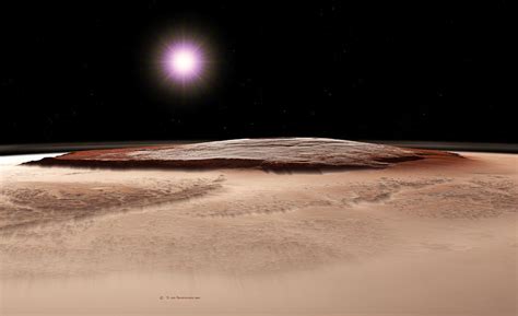 Olympus Mons, Mars Photograph by Detlev Van Ravenswaay