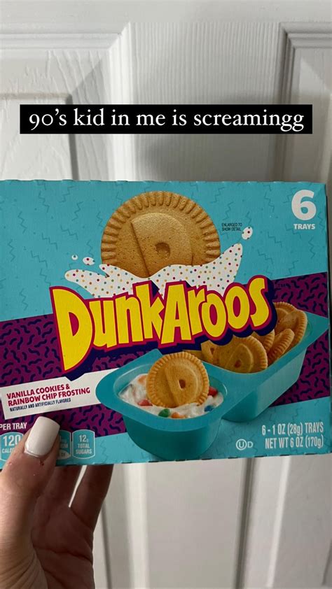 Dunkaroos Nostalgic Midnight Snackie Rnostalgia