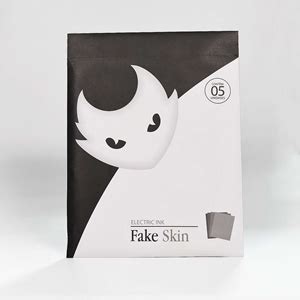 Pele Artificial Fake Skin Electric Ink