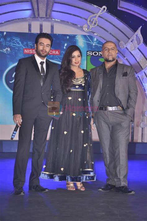 Vishal Dadlani Shekhar Ravjiani Shreya Ghoshal At Junior Indian Idol