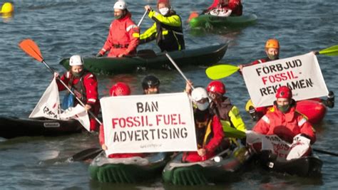 Greenpeace Activists Block Shells Refinery In Port Of Rotterdam