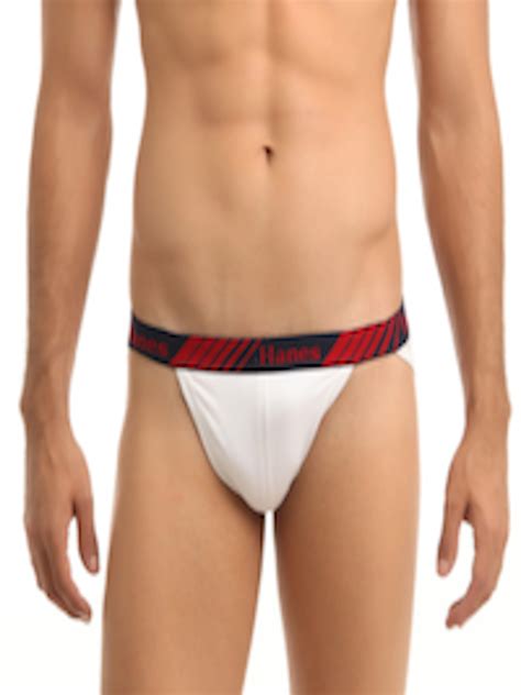 Buy Hanes Men White Premium String Bikini Briefs Briefs For Men