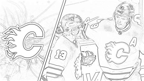 Hockey Coloring Page Nhl Logo Coloring Page Coloring Nation