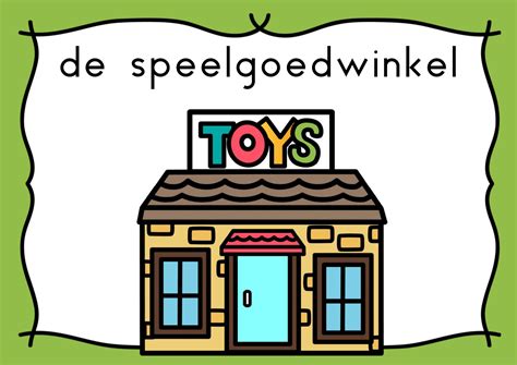 Hoek Speelgoedwinkel Klas Van Juf Linda