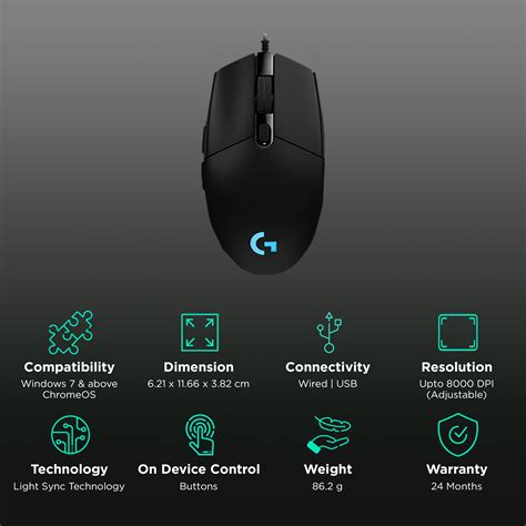 Buy Logitech G Prodigy Wired Optical Gaming Mouse Dpi