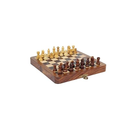 Shop Desi Toys Magnetic Folding Chess Set Chumbak Shatranj Board